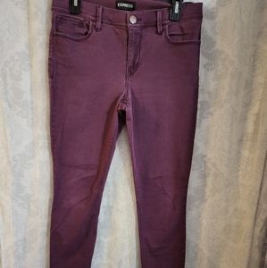 Express Women's Mid-Rise Skinny Jeans size 6
